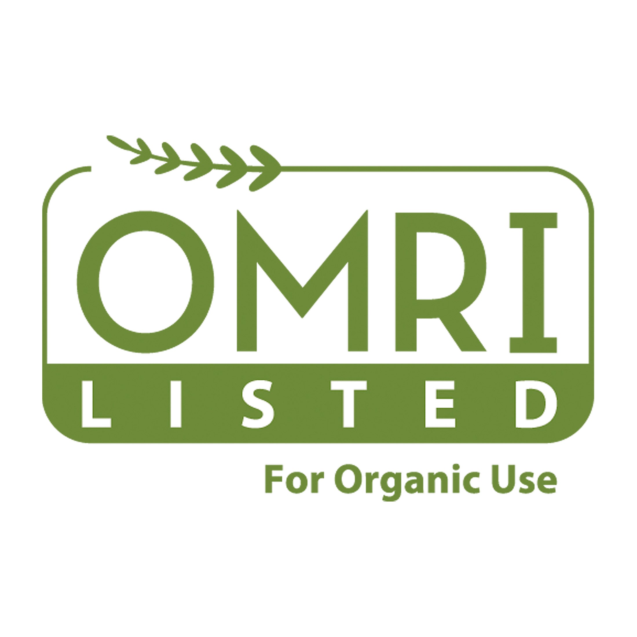 OMRI Listed for organic use